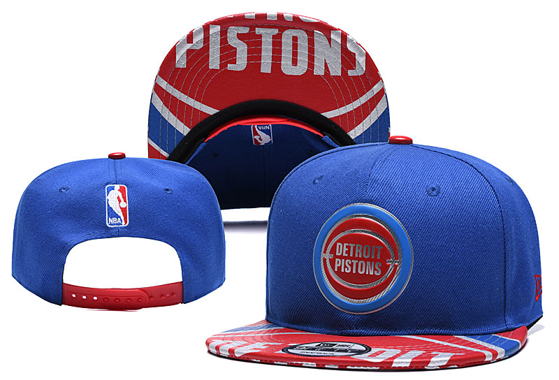 NBA Detroit Pistons Stitched Snapback Hats 001